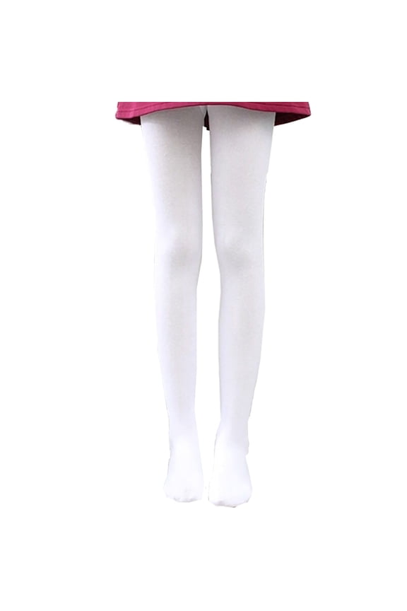 Tights for Women Tummy Control Pantyhose Stockings Free Size Average Size White