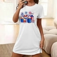 thumbnail image 1 of Juslio Women Nightgowns And Pajamas Plus Size Comfortable Sexy Short Nightgowns, 1 of 7