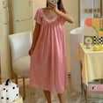 thumbnail image 1 of Juslio Women Nightgowns & Sleepshirts Lace Nightgowns for Women Comfortable Short Sleepshirts, 1 of 3