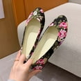 thumbnail image 1 of Juslio Women Shoes Spring and Summer New Women Flat Canvas Rose Multi-color Cloth Shoes A Slip-on Shoes, 1 of 3