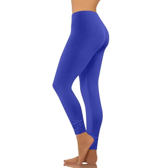 Juslio Womens Leggings High Waisted Flare Leg Yoga Pants,Tummy Control Running Athletic Workout Leggings