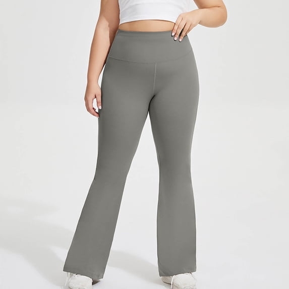 Juslio Womens Leggings High Waisted Yoga Pants Butt Lifting Plus Size,Tummy Control Running Athletic Workout Leggings
