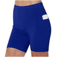 thumbnail image 1 of Juslio Womens Leggings High Waisted Yoga Shorts with Pockets,Tummy Control Running Athletic Workout Leggings, 1 of 6