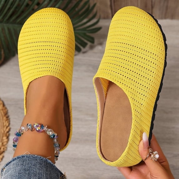 Juslio Womens Sandals Beach Flat Sandals Casual Closed Toe Comfortable Sandals