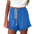 thumbnail image 1 of Juslio Womens Shorts Bottom Hem Loose, Sporty Casual Breathable Comfort Waist Plus Size Shorts, 1 of 5