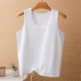 thumbnail image 1 of Juslio Womens Tank Cotton Solid Color Crew Neck Tank Top,Casual Breathable Summer Tank Tops, 1 of 3