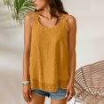 thumbnail image 1 of Juslio Womens Tank Top Bohemian Breathable Halter Tank Top Summer, Crew Neck Casual Tank Tops, 1 of 8