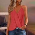 thumbnail image 1 of Juslio Womens Tank Top Linen Breathable Halter Tank Top,Summer V-Neck Casual Tank Tops, 1 of 6