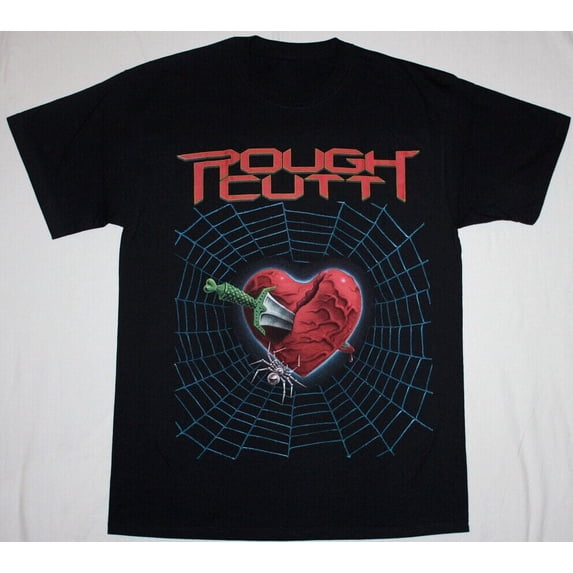 Vtg Rough Cutt Band Gift For Fans Cotton Black All Size Unisex Shirt CM052