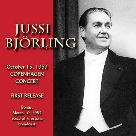 Jussi Bjorling - In Copenhagen 1959 - Classical - CD