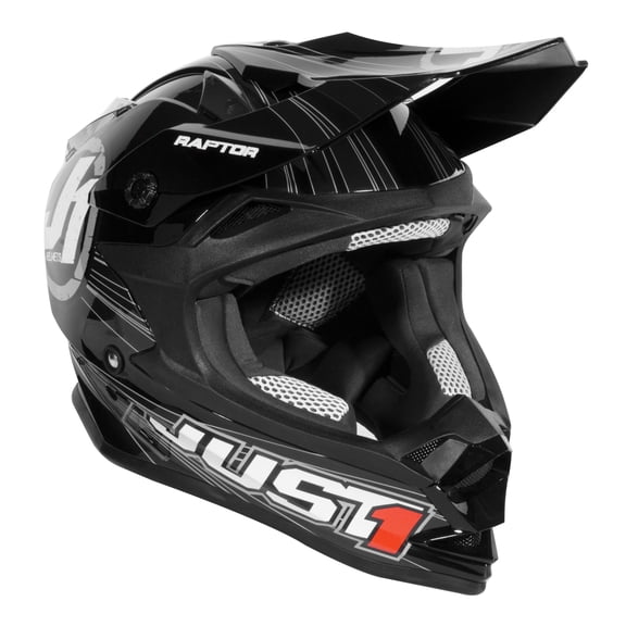 Just 1 J32 Raptor Youth Helmet (Large, Black)