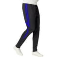 thumbnail image 1 of Just 4 Kicks Black & Royal Lightweight Athletic Pants Men's Medium, 1 of 5