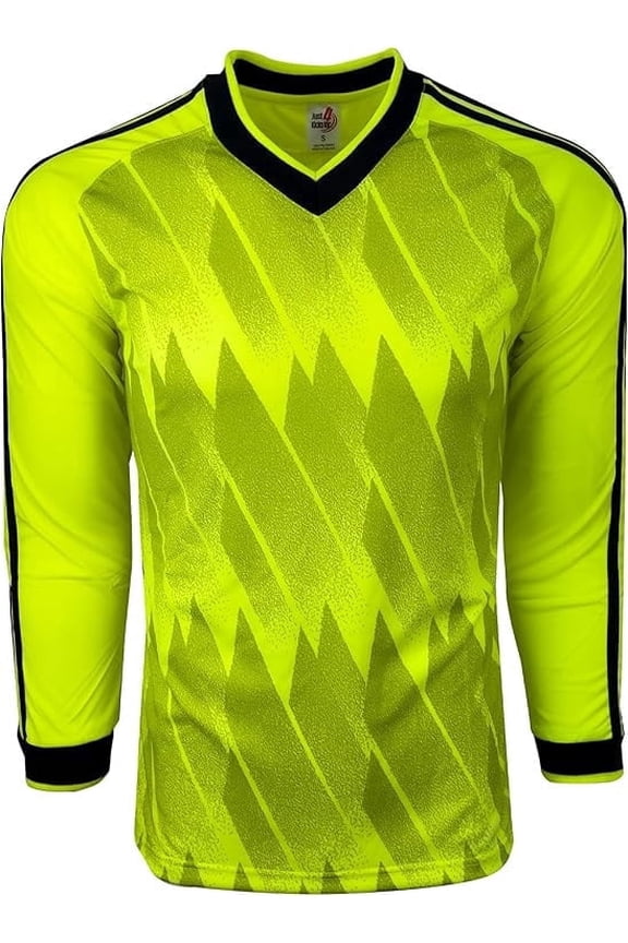 Just 4 Kicks Campeon Youth Goalkeeper Jersey, Padded Elbows, Polyester, S-XL