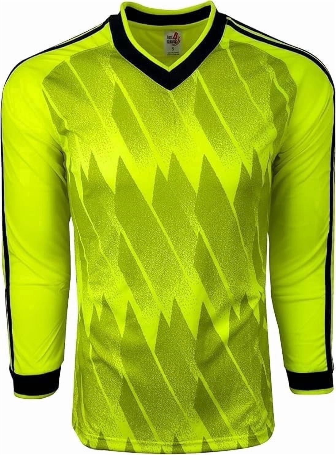 Just 4 Kicks Campeon Youth Goalkeeper Jersey, Padded Elbows, Polyester, S-XL