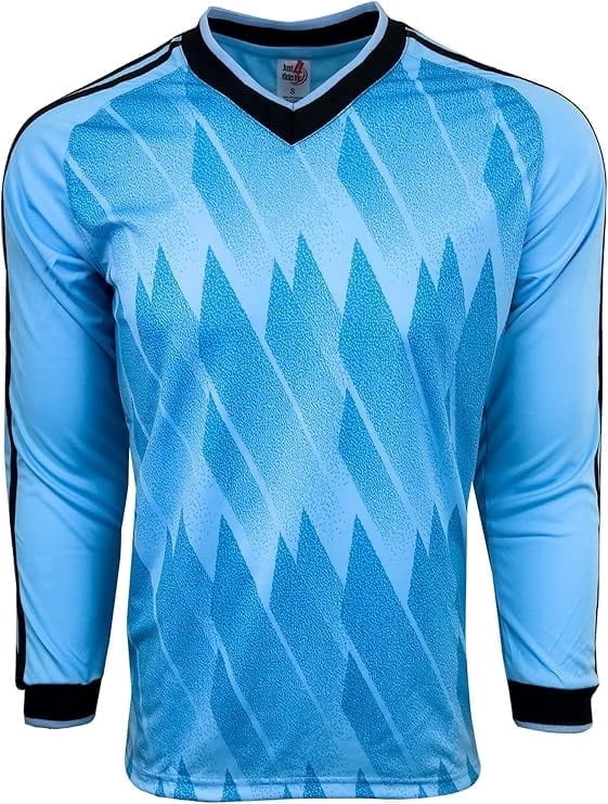 Just 4 Kicks Campeon Youth Goalkeeper Jersey, Padded Elbows, Polyester, S-XL