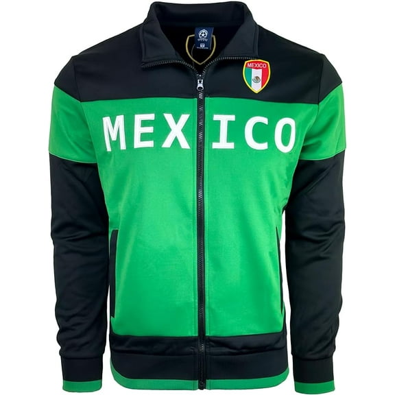 Just 4 Kicks Inc. Adult Large Mexico Soccer Track Jacket