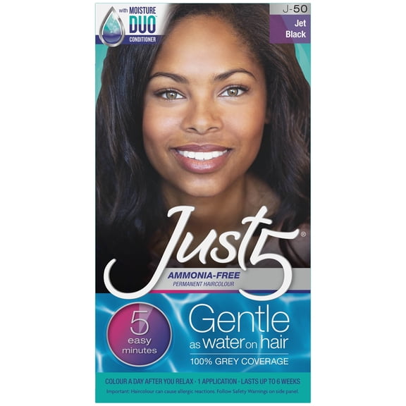 Just 5 Colorant Natural Jet Black 1 Each