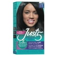 thumbnail image 1 of Just 5 Women Permanent Hair Color Rich Black, Pack of 12, 1 of 4