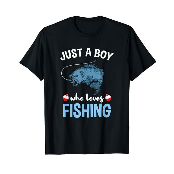 Just A Boy Who Loves Fishing T-Shirt
