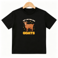 thumbnail image 1 of Just A Boy Who Loves Goats Boys Graphic Tee, Cute Farm Animal 100% Cotton Kids Short Sleeve T-Shirt 4-13Y, 1 of 5