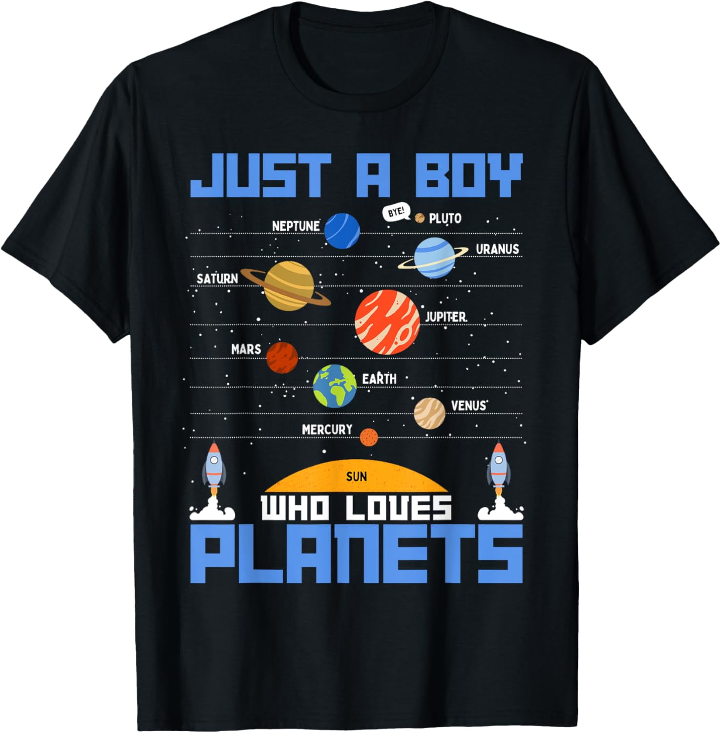 Just A Boy Who Loves Planets Solar System 2 Coperta, regalo per gli