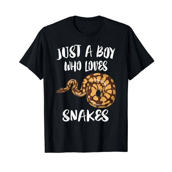 Just A Boy Who Loves Snakes Animal T-Shirt