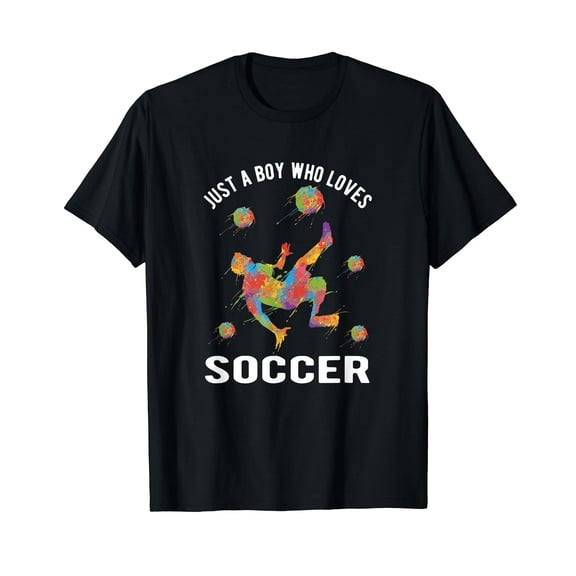 Just A Boy Who Loves Soccer T-Shirt