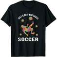 thumbnail image 1 of Just A Boy Who Loves Soccer T-Shirt, 1 of 3