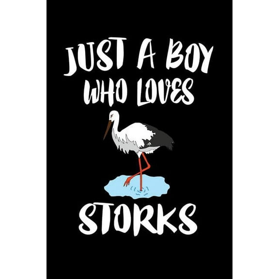 Just A Boy Who Loves Storks : Animal Nature Collection (Paperback)
