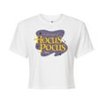 thumbnail image 1 of Just A Bunch Of Hocus Pocus - Juniors Cropped Cotton Blend T-Shirt, 1 of 5