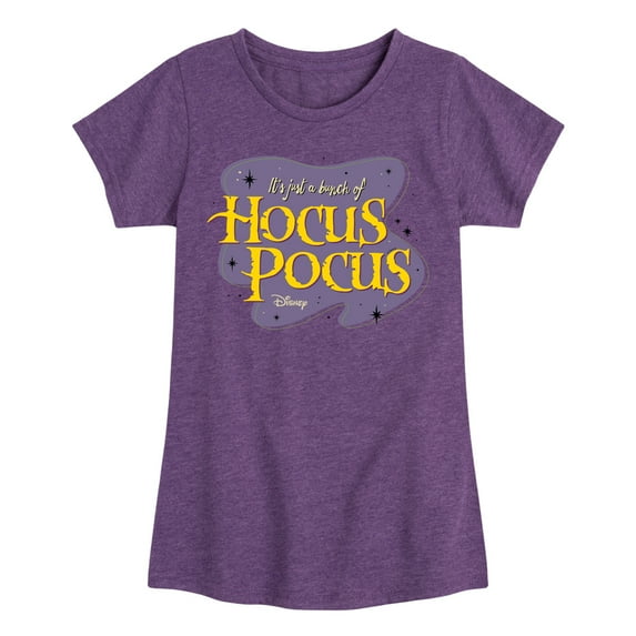 Just A Bunch Of Hocus Pocus - Toddler And Youth Girls Short Sleeve Graphic T-Shirt