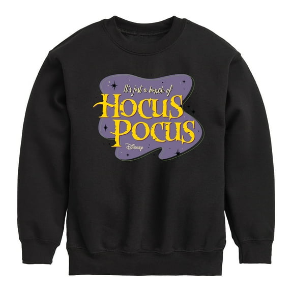 Just A Bunch Of Hocus Pocus - Youth Crewneck Fleece Sweatshirt