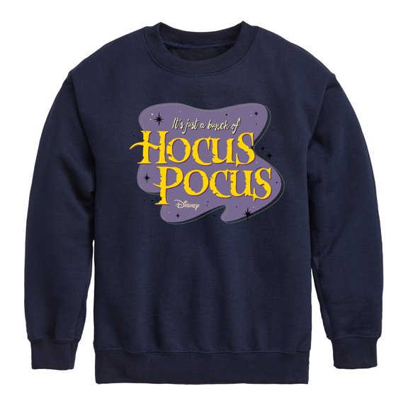 Just A Bunch Of Hocus Pocus - Youth Crewneck Fleece Sweatshirt
