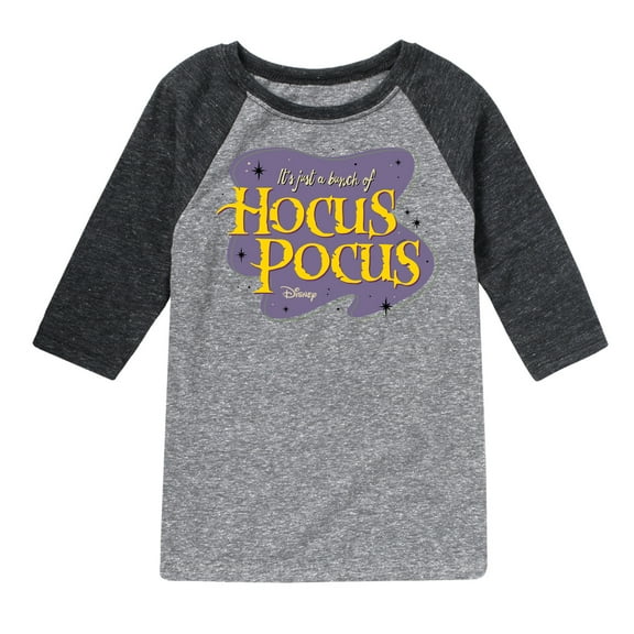 Just A Bunch Of Hocus Pocus - Youth Raglan Graphic T-Shirt