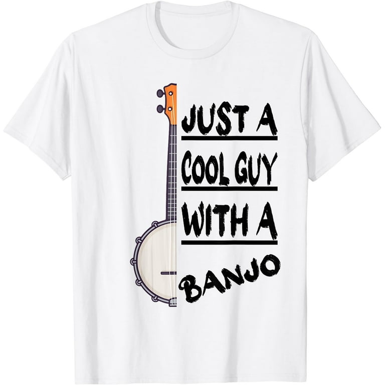 Cool Banjo Tshirt For Banjo Players Bluegrass Tshirt Cool Banjo Tshirt For Banjo Players Bluegrass Tshirt