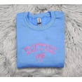 thumbnail image 1 of Just A Girl Embroidered Crewneck, 1 of 1