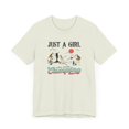 thumbnail image 1 of Just A Girl Unisex T-Shirt, 1 of 4
