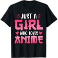 thumbnail image 1 of Just A Girl Who Loves Anime T-Shirt, 1 of 3