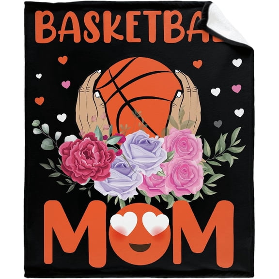 Just A Girl Who Loves Basketball Flannel Fleece Blanket Throw Couch Microfiber Soft Cozy Lightweight Luxury Bed Blanket for Teen