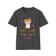 thumbnail image 1 of Just A Girl Who Loves Cats Cute Kitten Novelty Art, 1 of 4