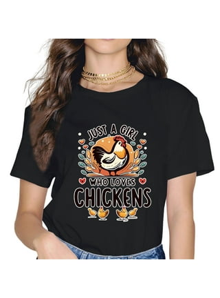 Adorable DIY Chicken Lover Shirt with Cricut