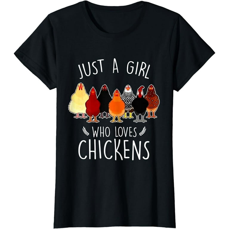 Love Chickens Chicken Lover Distressed Graphic T-Shirt Love Chickens Chicken Lover Distressed Graphic T-Shirt
