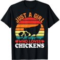 thumbnail image 1 of Just A Girl Who Loves Chickens T-Shirt, 1 of 4
