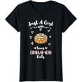 thumbnail image 1 of Just A Girl Who Loves Cinnamon Rolls T-Shirt, 1 of 3