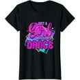 thumbnail image 1 of Just A Girl Who Loves Dance Ballet Breakdance Hip Hop T-Shirt, 1 of 3