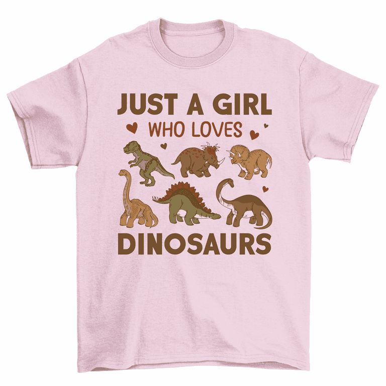 Dinosaur t shirt girl shop