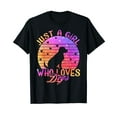 thumbnail image 1 of Just A Girl Who Loves Dogs T-Shirt, 1 of 3