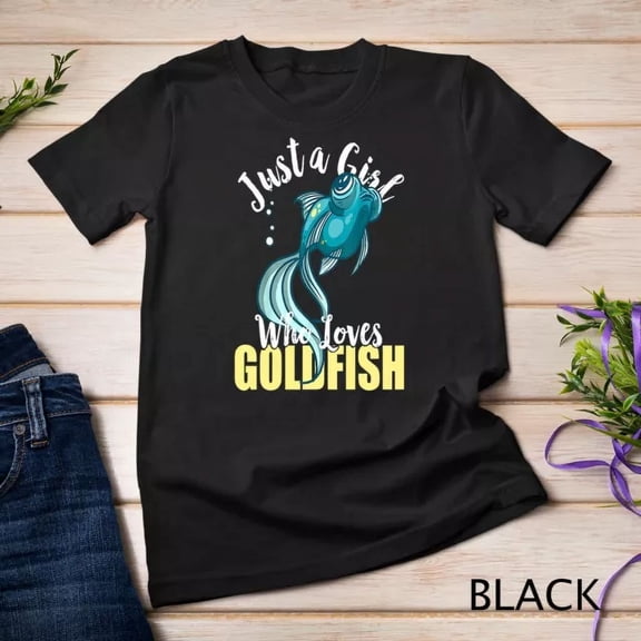 Just A Girl Who Loves Goldfish Funny Womens Gift T-Shirt Unisex T-Shirt