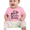 thumbnail image 1 of Just A Girl Who Loves Her Daddy T-Shirt Infant -Smartprints Designs,  24 Months, 1 of 4
