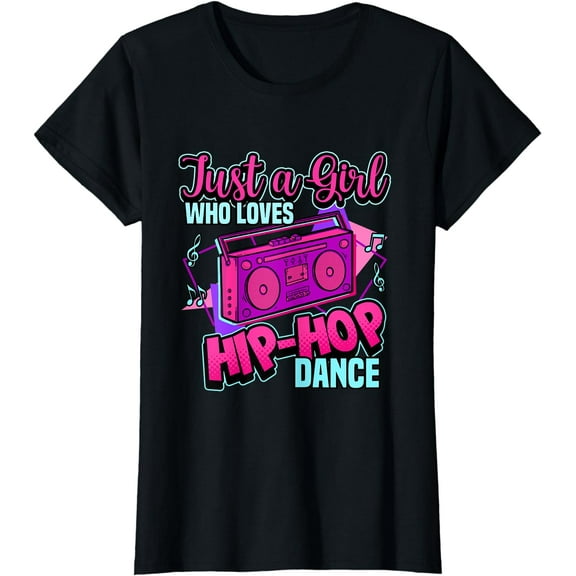 Just A Girl Who Loves Hip-hop Dance Breakdance Dancing T-Shirt